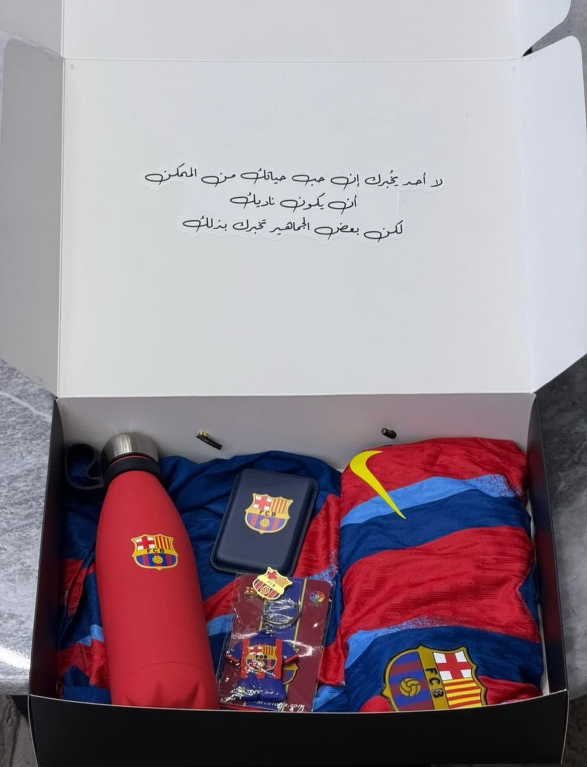 بوكس TIFFO برشلونة